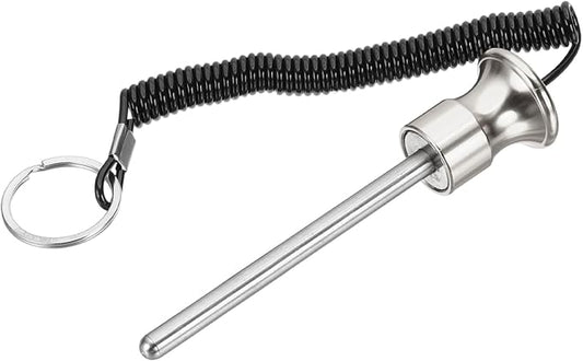 PATIKIL Weight Stack Pin, Magnetic Gym Selector Pin Universal Weight Stack Replacement with Pull Rope for Home Commercial