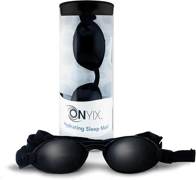 Onyix Silicone Hydrating Sleep Mask for Nighttime Dry Eye Relief