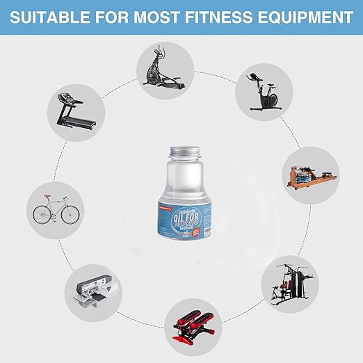 Silicone Treadmill Lubricant for Belt/Lubes |8.45 Ounce, High Temperature Resistant and Stable Lubricant,Treadmill Oil Belt Lubricant，Equipped with Oil Pump and Long Hose, Easy to use