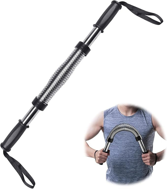 INNOLIFE Power Twister Bar, Upper Body Exercise Equipment for Chest Workout, Shoulder, Forearm, Bicep and Arm Strengthening Workout Equipment