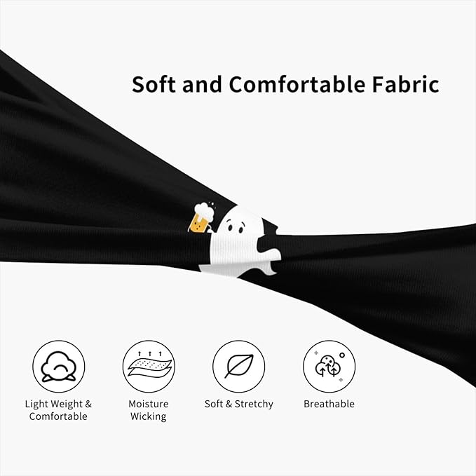 Sports Headband Moisture Wicking Sweatband for Men Women Running Cycling Yoga Fitness Workout