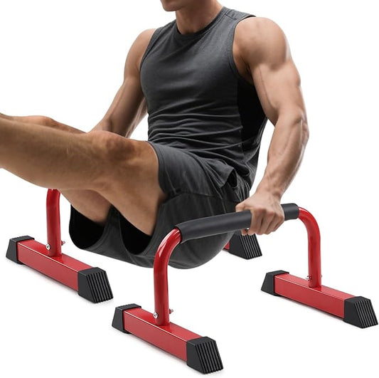 Push Up Bar, 700 LBS Potable Dip Bar with EVA Handle for Home GYM Gymnastics Calisthenics Equipment Apartment Courtyard Balcony Exercise Fitness Upper Body Arm Back Man Woman Kid