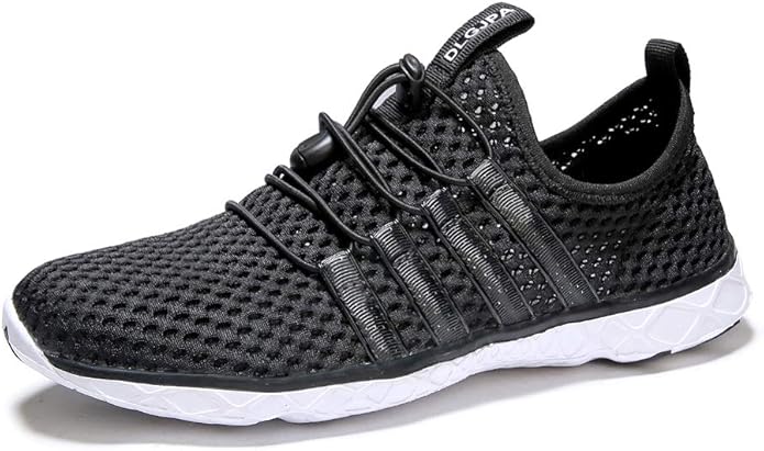 DLGJPA Men's Lightweight Quick Drying Aqua Water Shoes Athletic Sport Walking Shoes