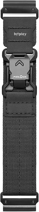 bitplay QuickFit Watch Band 22mm / 26mm – Magnetic Fidlock Buckle, Reinforced Nylon & Hypalon Strap, Compatible with Garmin Forerunner, Instinct, Quatix Series