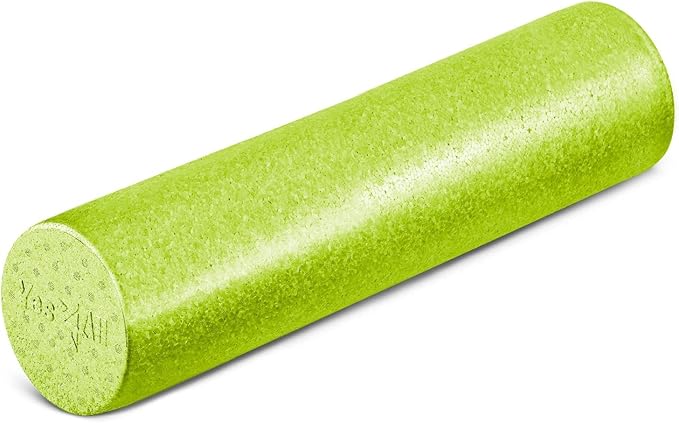 Yes4All High-Density EPP Round Back Roller Foam, Exercise Foam Roller for Yoga, Pilates & Stretching - 12, 18, 24, 36 inch