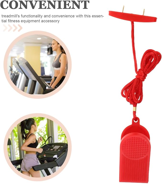 KICHOUSE Universal Treadmill Emergency Safety Key Fitness Equipment Safety Switch Lock Running Machine Stop Key