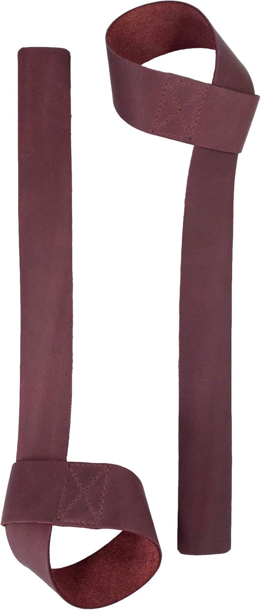 Hide & Drink, Set of 2 Lifting Wrist Straps, Bodybuilding, Sports, Gym, Fitness, Accessories, Strenght Training, Full Grain Leather, Handmade