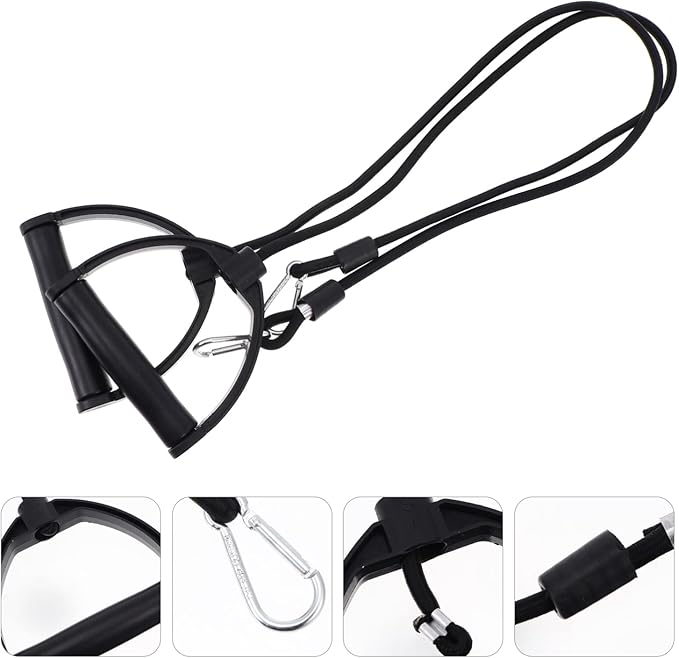 VOSAREA 1 Pair of Stepper Resistance Bands Fitness Pull Ropes Fitness Resistance Belts