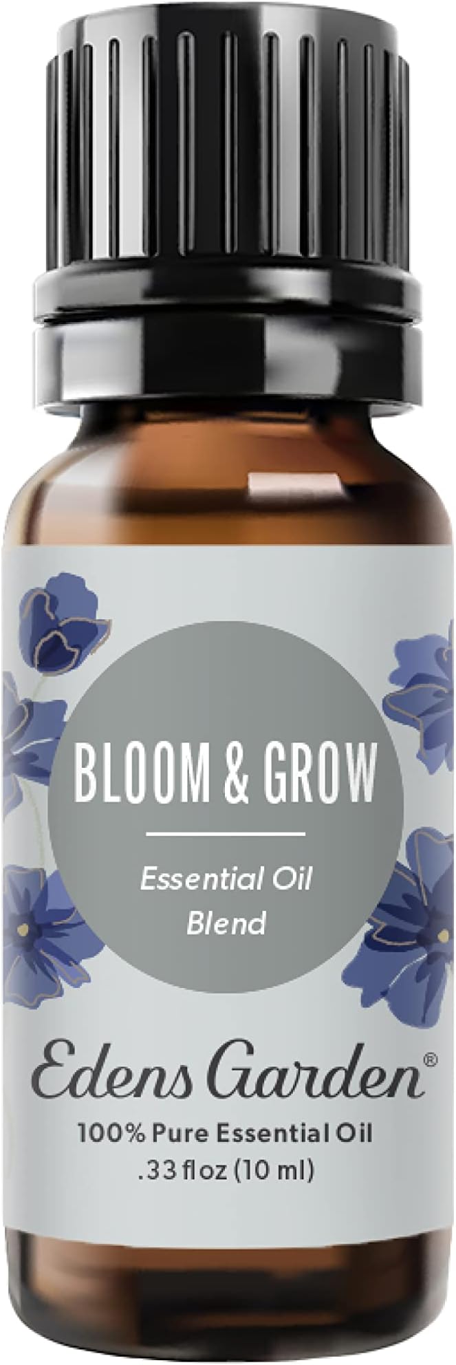 Edens Garden Bloom & Grow Essential Oil Blend- 100% Pure Premium Grade, Undiluted, Natural, Therapeutic, Aromatherapy, The Best for Diffusing, Skin, Candle, Laundry 10 ml (.33 fl oz)