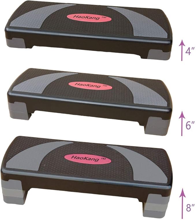 Adjustabl Aerobic Stepper Fitness Step Platform Health Workout for Sports Training