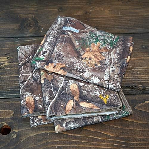 BUILTCOOL Adult Cooling Towel - Men & Women Chilly, Lightweight, Soft, Neck and Face Cooling Towel for Sport, Camping, Hunting, One Size, Camo, 3 Pack