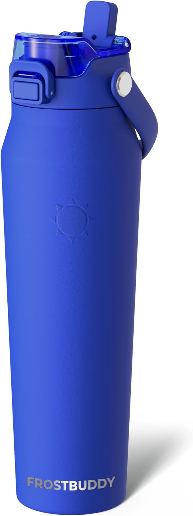 Frost Buddy 32oz Insulated Water Bottle with Straw & Chug Lid | Leak-Proof Stainless Steel | 24-Hours Cold | Sweat-Proof, Cup Holder Friendly | Ideal for Gym, Travel, Sports & Everyday Hydration