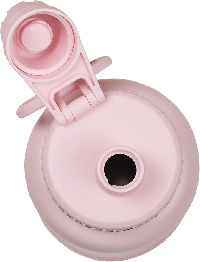 Takeya Actives Water Bottle with Spout Lid - Bottle with Double Stainless Steel Insulation - Dishwasher Safe & BPA-Free - Bottle with Spout Lid & Removable Bumper - 32 oz, Blush