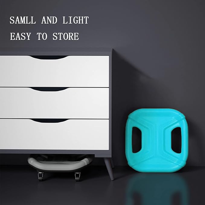 Core Coaster Abdominal Abs Training Machine Equipment,Ab Wheel Roller Exercise for Home Gym,Waist Strength Trainer with a Kneel Mat