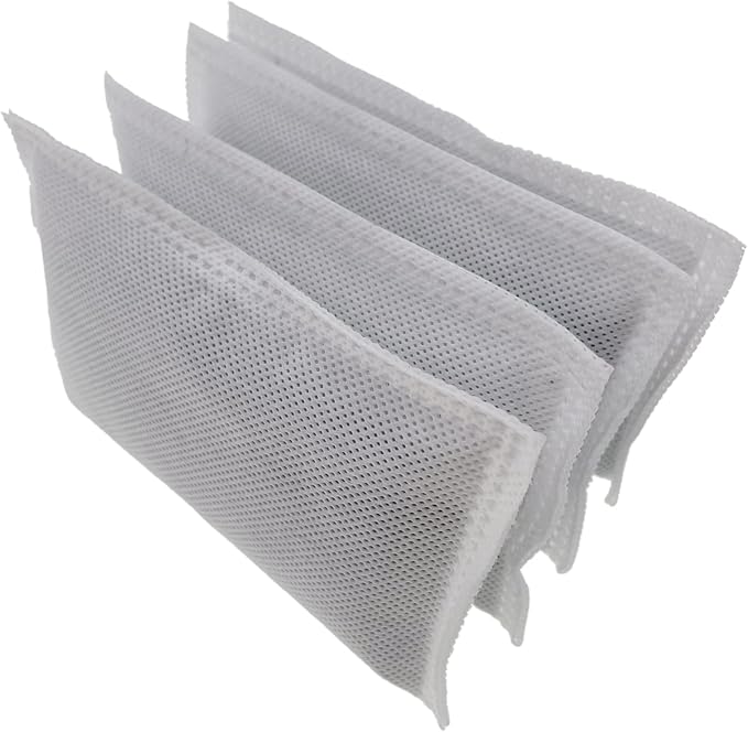 8 Pack Activated Charcoal Odor Absorbing Filter Refill Deodorizer Compatible with iTouchless Trash Cans 8 Gallon and Larger (Large)