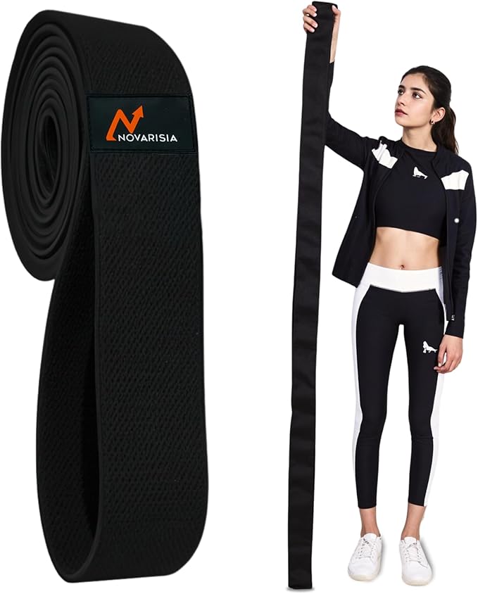 Fabric Resistance Bands for Women and Men - Non-Slip, Durable Exercise Bands for Stretching, Yoga, and Home Fitness