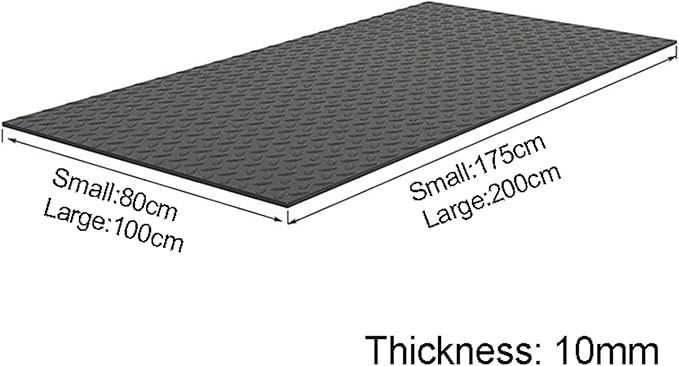 V3VOGUE Treadmill Mat, Exercise Equipment Mats, High Density Floor Protector, Noise Reduction Fitness Mat, Sound Absorbing Mat, Indoor Exercise Waterproof & Carpet Protection