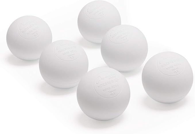 Champion Sports Lacrosse Balls: Official Size Sporting Goods Equipment for Professional, College & Grade School Games, Practices & Recreation - NCAA, NFHS and SEI Certified