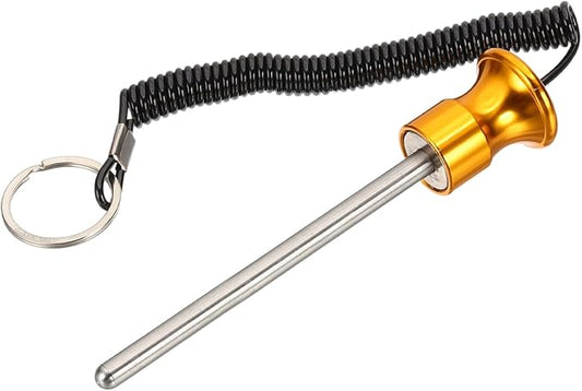 PATIKIL Weight Stack Pin, Magnetic Gym Selector Pin Universal Weight Stack Replacement with Pull Rope for Home Commercial