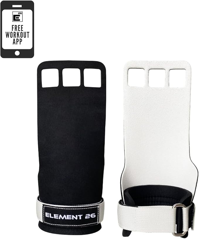 Element 26 IsoGrip Hand Grips for Cross Training, Gymnastics, and Weight Lifting - Gymnastics Grips for Men and Women - Hand Protection for Muscle ups and Pull ups