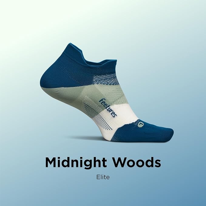 Feetures Elite Ultra Light Cushion Ankle Socks - Sport Sock with Targeted Compression