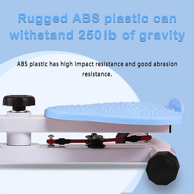 Flexforge Pilates Twister Waist Twisting Machine with Resistance Bands 360° Non-Slip Ab Board Silent Core Trainer for Belly Fat Loss & Leg Toning 250lbs Capacity Home Gym Equipment for Women/Men