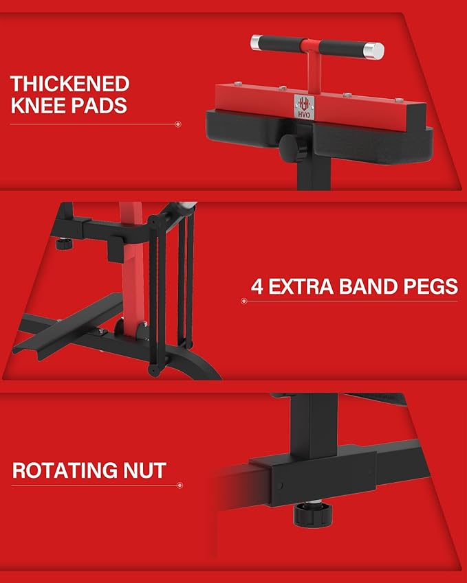 HVO Seated Calf Raise Machine: Calf Machine Home Gym Calf Workout Machine Leg Training and Exercise