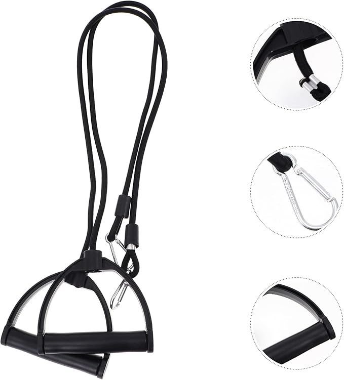 VOSAREA 1 Pair of Stepper Resistance Bands Fitness Pull Ropes Fitness Resistance Belts