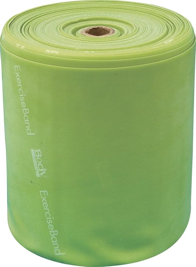 Body Sport Exercise Bands - Resistance Bands in 50 yard Rolls for Fitness, Stretching, or Physical Therapy