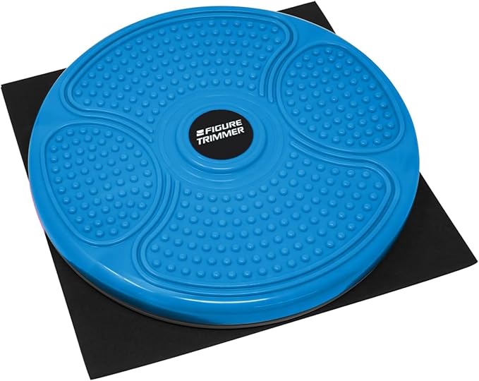 Daiwa Felicity Figure Trimmer Ab Twister Board - Waist Twister Machine for Core & Abs Exercise - Waist Twisting Fitness Tool, Dizzy Disc Twist Board for Slimming Workout & Reflexology