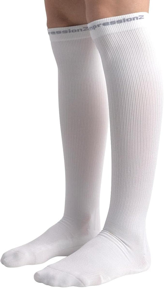 CompressionZ 30-40 mmHg Knee High Compression Socks Men & Women | Support Stockings for Travel, Nurses and Athletes