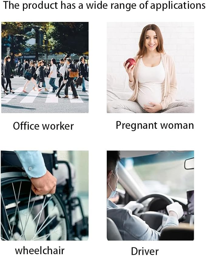 Inflatable seat Waffle Cushions for Sitting air Pillow seat Cushion for Chair & Wheelchair Pressure Sores Waffle Cushion Pressure Relief - Silicone Material (Pink)