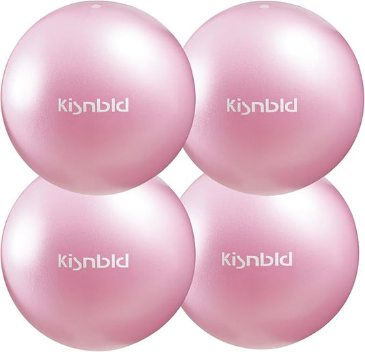 Small Exercise Ball, 9 Inch Mini Pilates Ball, Anti Burst and Slip Resistant Mini Yoga Ball for Stability, Fitness, Physical Therapy, Stretching & Core Strength Workout at Home Gym & Office