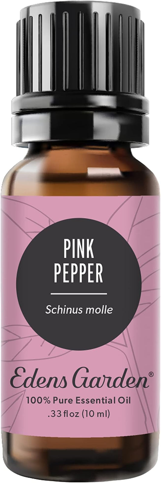 Edens Garden Pink Pepper Essential Oil- 100% Pure Premium Grade, Undiluted, Natural, Therapeutic, Aromatherapy, The Best for Diffuser, Candle, Laundry, Humidifiers 10 ml (.33 fl oz)
