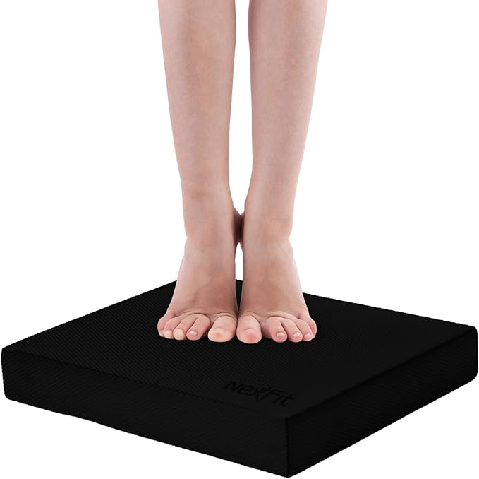 High-Density Balance Pad - Durable TPE Foam Balance Pad Physical Therapy, Foam Exercise Pad with Non-Slip Surface, Lightweight for Home & Gym Workouts, Core Strength & Balance Enhancement