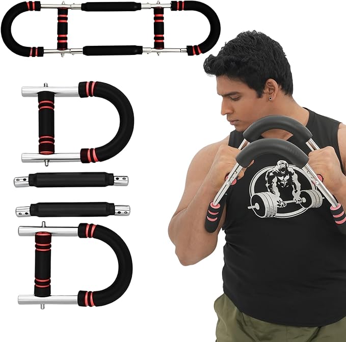 Twister Arm Trainer Adjustable Chest Workout Equipment, Arm Trainer, Twister Arm Trainer, Portable Power Twister Bar, Detachable Design Fitness Anywhere