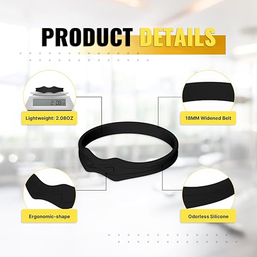 Fit Geno Patella Knee Band: 2 Pack Patellar Tendon Support Strap for Pain Relief - Adjustable Knee Brace for Running Arthritis Basketball Volleyball Osgood Schlatter Men Women (Black)