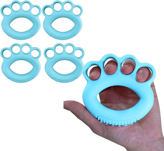 DEEYOTA Finger Exerciser & Hand Strengthener Rehab,Hand Exercisers for Therapy,Hand Exerciser,Grip Exerciser Hand Strengthener（4 Pcs）