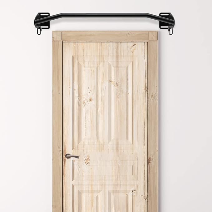 SELEWARE Heavy Duty Welded Pull Up Bar, Versatile Doorway Wall Mount, Joist Mounted, and Ceiling Mounted Chin Up Bars, Thick Metal Sturdy Construction for Full Body Workouts Support 500 lbs