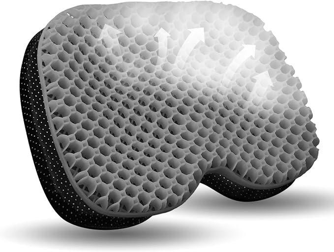 NEW-Vi Anti-Slip Kayak Seat Cushion - Waterproof Thicken Gel Boat Kayak Canoe Rowing Stadium Pad for Sit in Kayak Chair Kayak Accessories Equipment Gear for Fishing Kayak