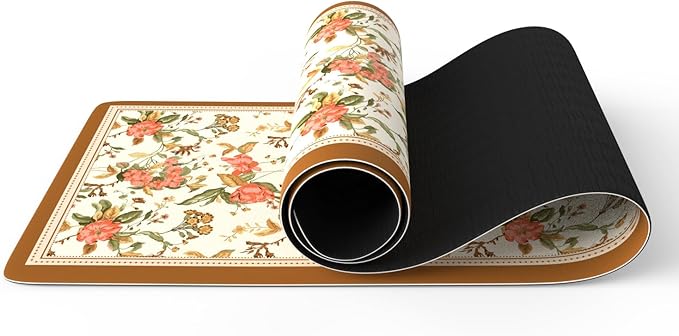 FOLAI Extra Thick Yoga Mat 6mm - Non-Slip Exercise Mat for HIIT, Pilates & Home Workouts & Workout with Free Carry Strap