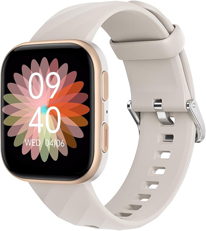 MorePro Health Fitness Tracker with 24/7 Heart Rate/Blood Pressure Monitor, Blood Oxy-gen/Sleep Tracking, 120+ Sports Activity Tracker, Smart Watch (Make/Answer Call) with Step Counter for Women Men