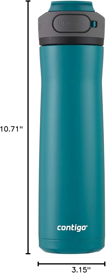 Contigo Cortland Chill 2.0 24oz. Stainless Steel Water Bottle with AUTOSEAL Lid