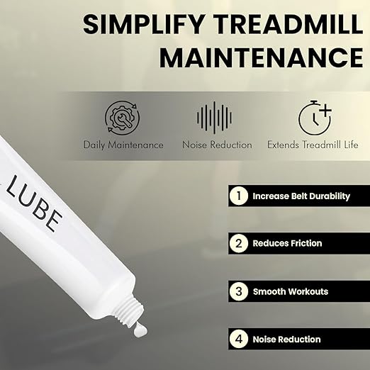 Spirit Sole Fitness Treadmill Tube of Tread Belt Deck Lube 100% Silicone Lubricant Oil Maintenance Lubricant p/n N020001