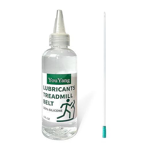 Treadmill Lubricant 100% Silicone,Treadmill Belt Lubricant Oil,Equipped with a Pointed Nozzle Cap and Extra-Long Hose for Easy Application to Hard-to-Reach Areas, Non-Toxic and Odorless.