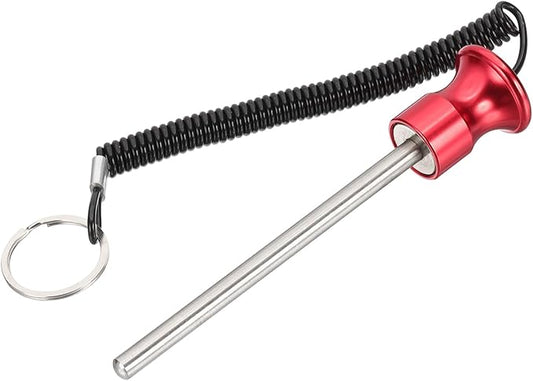 PATIKIL Weight Stack Pin, Magnetic Gym Selector Pin Universal Weight Stack Replacement with Pull Rope for Home Commercial