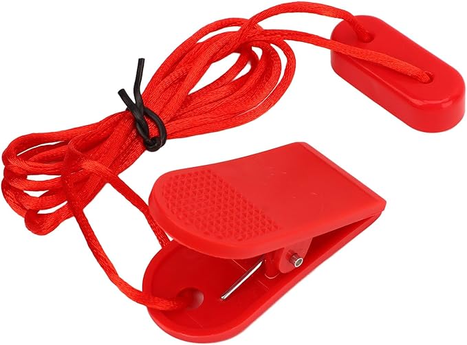 Hapivida Magnet Safety Key, Universal Magnetic Safety Switch for Treadmills with Strong Clip, ABS and Polyester, 2pcs Replacement Parts for Running Machines