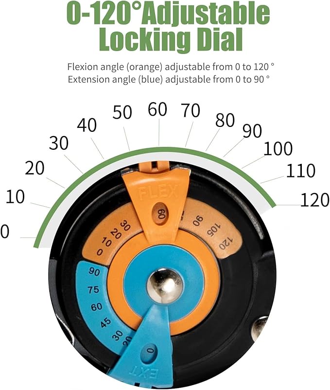 Hinged Knee Brace with Side Stabilizers ROM Knee Support Adjustable Knee Immobilizer for Knee Pain ACL MCL PCL Arthritis Meniscus Tear Post OP Recovery for Men and Women (XL)