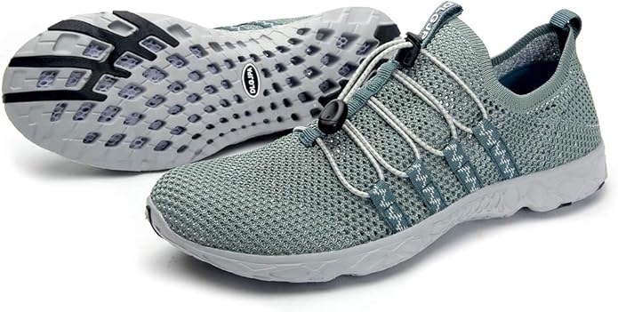 DLGJPA Men's Lightweight Quick Drying Aqua Water Shoes Athletic Sport Walking Shoes