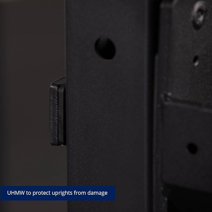 Titan Fitness X-3 Series Dip Bars, J-Hook Style Rack Mounted Dip Attachment, 880 LB Capacity, Fits 3" X 3"Tubular Steel